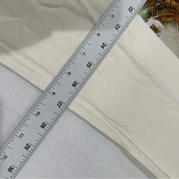 Rosalia Cream and Blue Graphic Tee concert tour vintage s/m classic Spain - Picture 4 of 9